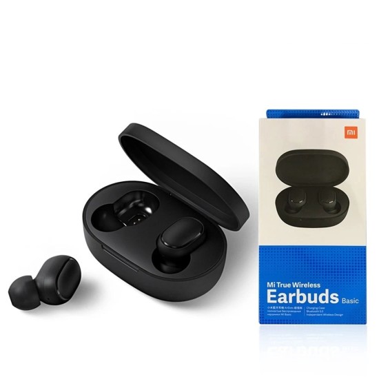 MI TRUE WIRELESS EARBUDS BASIC CHARGING CASE BLUETOOTH 5.0 INDEPENDENT WIRELESS ORIGINAL